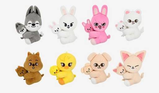 SKZOO MAGNET PLUSH SET 5種 PRE-ORDER] STRAY KIDS OFFICIAL 'DOMINATE : CELEBRATE' SKZOO MAGNET